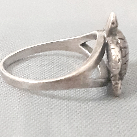 Sea Turtle Sterling Silver Ring - Picture 10 of 16